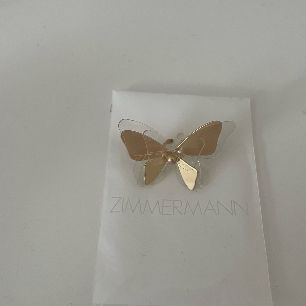 Zimmermann Elegant Gold Butterfly ear cuff